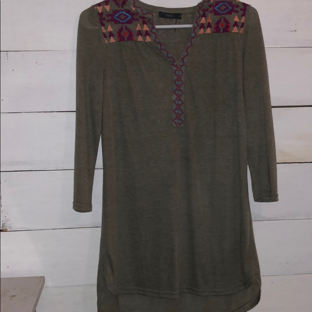 XS Gray dress